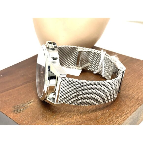 Hugo Boss Men's Watch 1513440 Quartz Chronograph Gray Dial Silver Steel 41mm - Picture 8 of 13